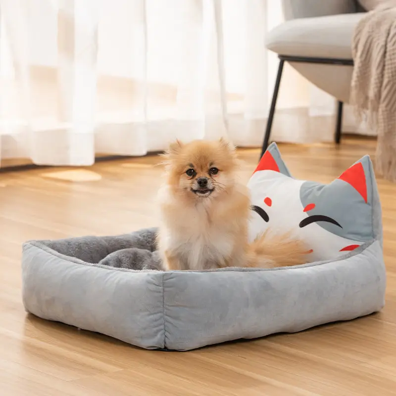 Dog Cat Kennel Bed Winter Warm Thickened Pet Beds Cartoon Bed Nest For Small medium Large Dogs Cats
Dog Cat Kennel Bed Winter Warm Thickened Pet Beds Cartoon Bed Nest For Small medium Large Dogs Cats