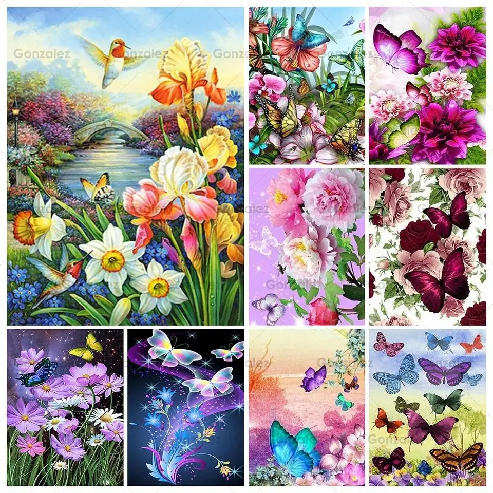 Flowers Butterfly Diamond Cross Stitch Kits Diy Full Round/square Rhinestone Mosaic Embroidery Handmade Gifts Home Decoration
Flowers Butterfly Diamond Cross Stitch Kits Diy Full Round/square Rhinestone Mosaic Embroidery Handmade Gifts Home Decoration