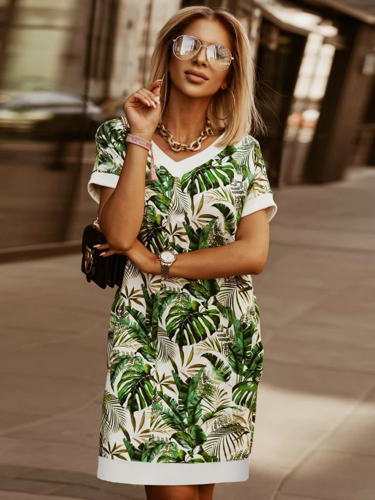 2022 Women's Loose Casual T Shirt Dress Female Spring Summer Fashion Short Sleeve Colorful Mini Y2k Dresses
2022 Women's Loose Casual T Shirt Dress Female Spring Summer Fashion Short Sleeve Colorful Mini Y2k Dresses