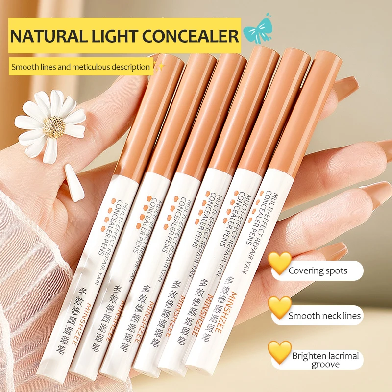 Concealer Pencil Lying Silkworm Stick Natural Moisturizing Cover Spot Dark Circles Mask Pores Tattoo Waterproof Face Makeup
Concealer Pencil Lying Silkworm Stick Natural Moisturizing Cover Spot Dark Circles Mask Pores Tattoo Waterproof Face Makeup