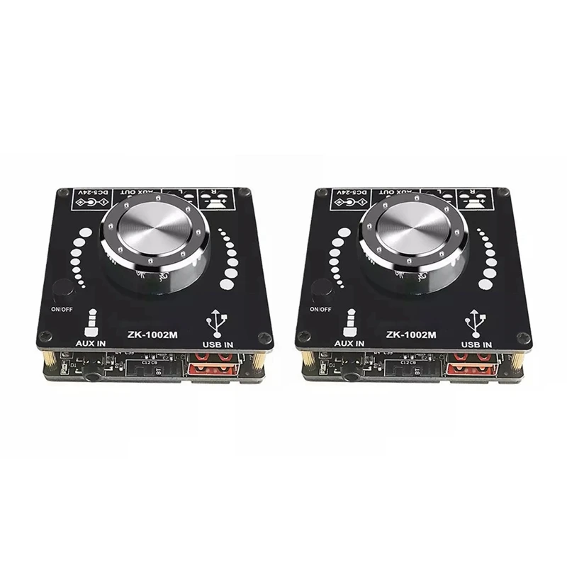 2X ZK1002M Bluetooth 5,0 AUX USB аудио вход усилитель аудио усилитель модуль усилителя 100Wx2
2X ZK1002M Bluetooth 5,0 AUX USB аудио вход усилитель аудио усилитель модуль усилителя 100Wx2