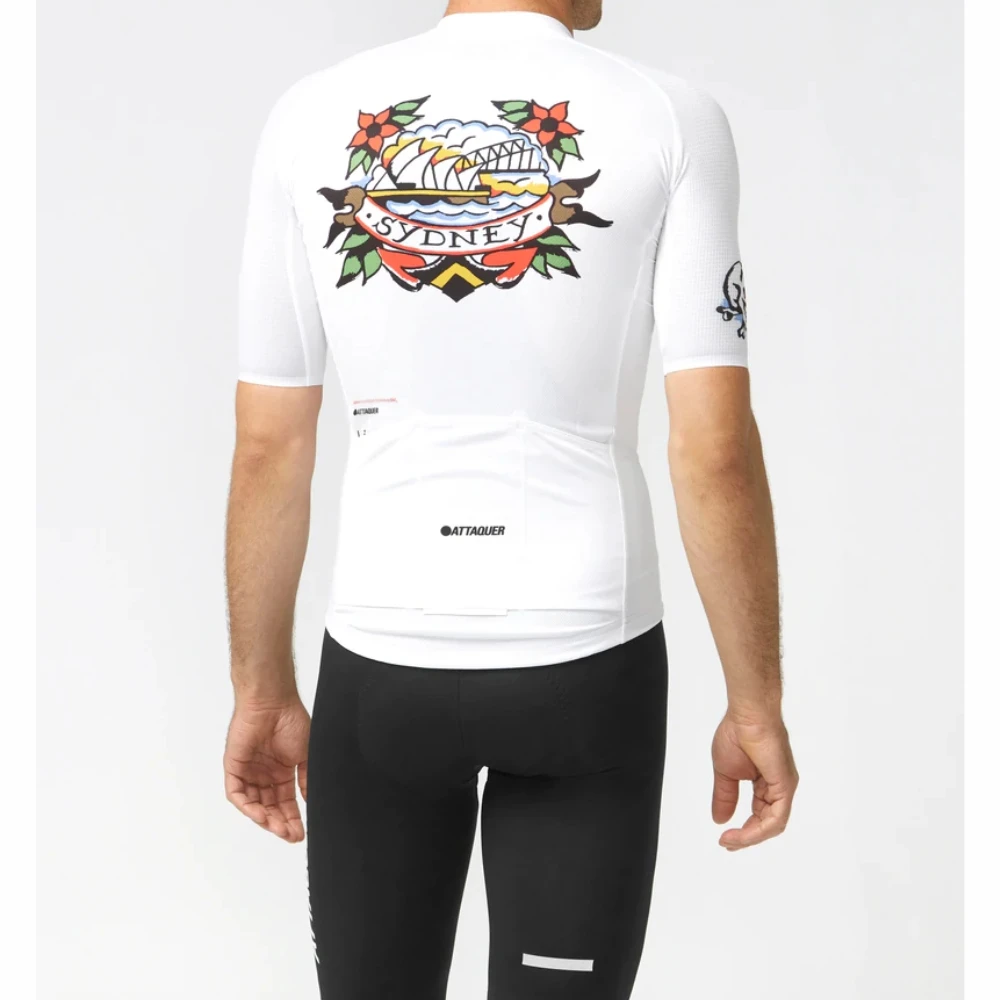 ATTAQUER Cycling Jersey White Summer Man Flower Women Cycle Clothes Low Price Bike Apparel
ATTAQUER Cycling Jersey White Summer Man Flower Women Cycle Clothes Low Price Bike Apparel