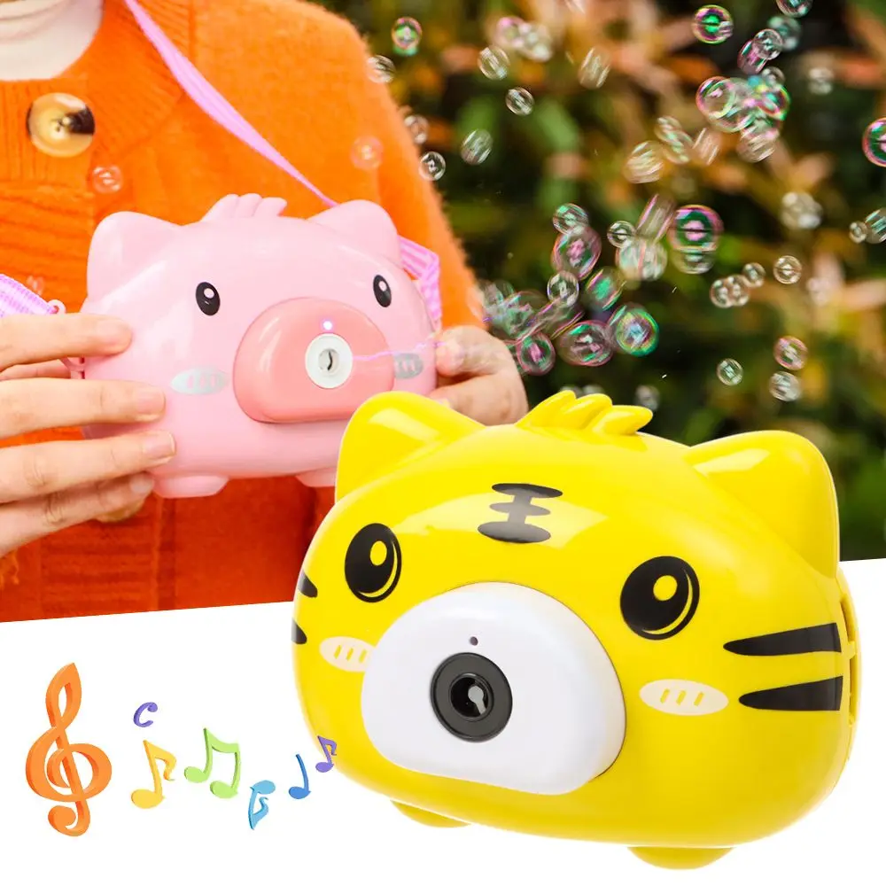 Boys Girls Gift Cartoon Animals Pig Music Automatic Bubble Machine Camera Bubble Machine Electric
Boys Girls Gift Cartoon Animals Pig Music Automatic Bubble Machine Camera Bubble Machine Electric