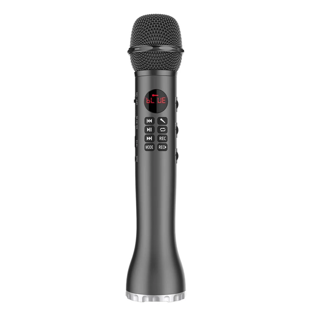 Микрофон L-598 Mini K Song, беспроводной Bluetooth-совместимый динамик, светодиодный экран, микрофон с шумоподавлением, розовый
Микрофон L-598 Mini K Song, беспроводной Bluetooth-совместимый динамик, светодиодный экран, микрофон с шумоподавлением, розовый