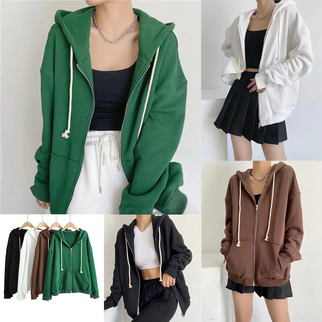 Hoodie Women Sweetshirt Oversize Hoody Sweatshirt Brandy Women 2022 Autumn Green Zip Up Hoodies Melville Female Hoodi Sweatshirt
Hoodie Women Sweetshirt Oversize Hoody Sweatshirt Brandy Women 2022 Autumn Green Zip Up Hoodies Melville Female Hoodi Sweatshirt