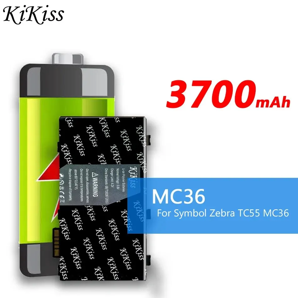 Аккумулятор KiKiss MC 36 (82-164807-0) 3700 мАч для Motorola Moto Symbol Zebra TC55 MC36 821648070, сменная батарея
Аккумулятор KiKiss MC 36 (82-164807-0) 3700 мАч для Motorola Moto Symbol Zebra TC55 MC36 821648070, сменная батарея