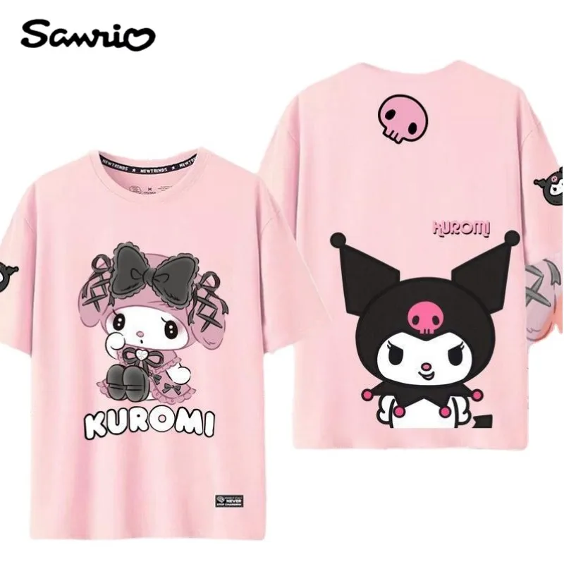 Sanrio kawaii anime cartoon cute Kulomi short-sleeved men and women summer new fashion cotton loose wild short-sleeved wholesale
Sanrio kawaii anime cartoon cute Kulomi short-sleeved men and women summer new fashion cotton loose wild short-sleeved wholesale