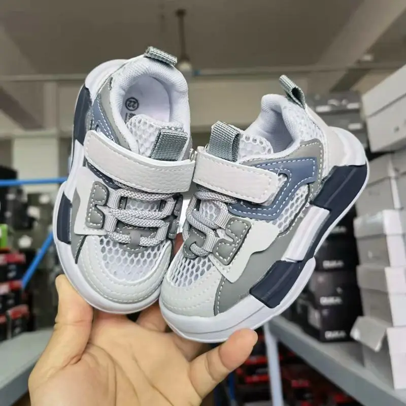 Детская спортивная обувь, летние детские кроссовки, детская обувь для мальчиков и девочек, дышащая сетчатая Нескользящая Повседневная тенн...
Детская спортивная обувь, летние детские кроссовки, детская обувь для мальчиков и девочек, дышащая сетчатая Нескользящая Повседневная тенн...