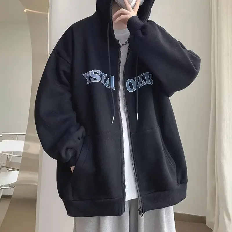 Y2k Men Women Vintage Zip Up Hoodies Harajuku Casual Letter Print Loose Hooded Sweatshirts Korean Goth Streetwear Jackets Coats
Y2k Men Women Vintage Zip Up Hoodies Harajuku Casual Letter Print Loose Hooded Sweatshirts Korean Goth Streetwear Jackets Coats