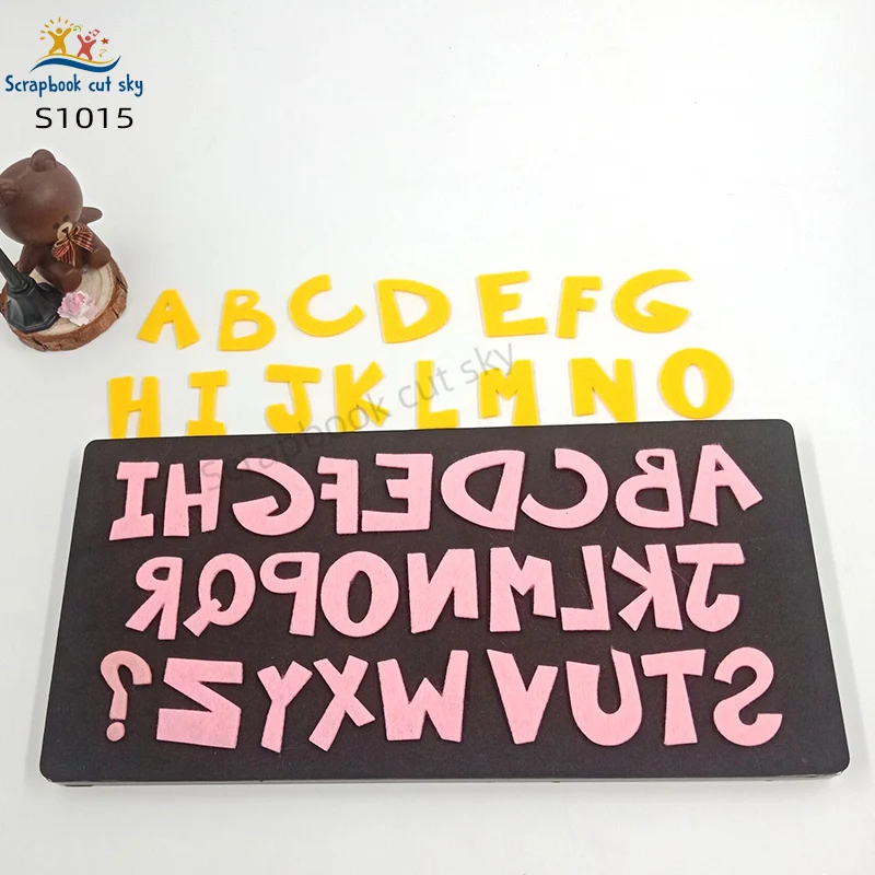 Capital Letters Decorative Decorative Embellishment Cutting Die For Market General Purpose Machines
Capital Letters Decorative Decorative Embellishment Cutting Die For Market General Purpose Machines