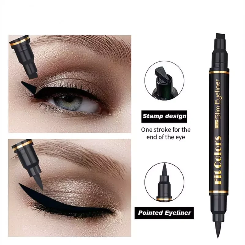 2 In1 Eyeliner Stamp Liquid Eyeliner Pencil Waterproof Quick Dry Eye Liner Pencil Makeup Stamps Seal Pen Stamp Eye Liner TSLM1
2 In1 Eyeliner Stamp Liquid Eyeliner Pencil Waterproof Quick Dry Eye Liner Pencil Makeup Stamps Seal Pen Stamp Eye Liner TSLM1