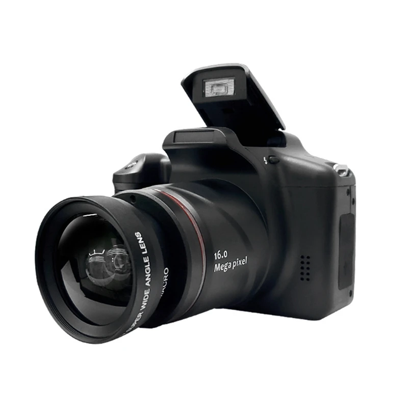 Professional Photography Camera SLR Digital Camcorder Portable Handheld 16X Digital Zoom 16MP HD Output Selfie Camera
Professional Photography Camera SLR Digital Camcorder Portable Handheld 16X Digital Zoom 16MP HD Output Selfie Camera