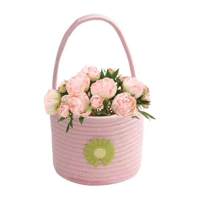 Rope Basket Small Small Round Basket For Kids With Handle Empty Gift Basket Decorative Round Basket For Bathroom Bedroom Nursery
Rope Basket Small Small Round Basket For Kids With Handle Empty Gift Basket Decorative Round Basket For Bathroom Bedroom Nursery