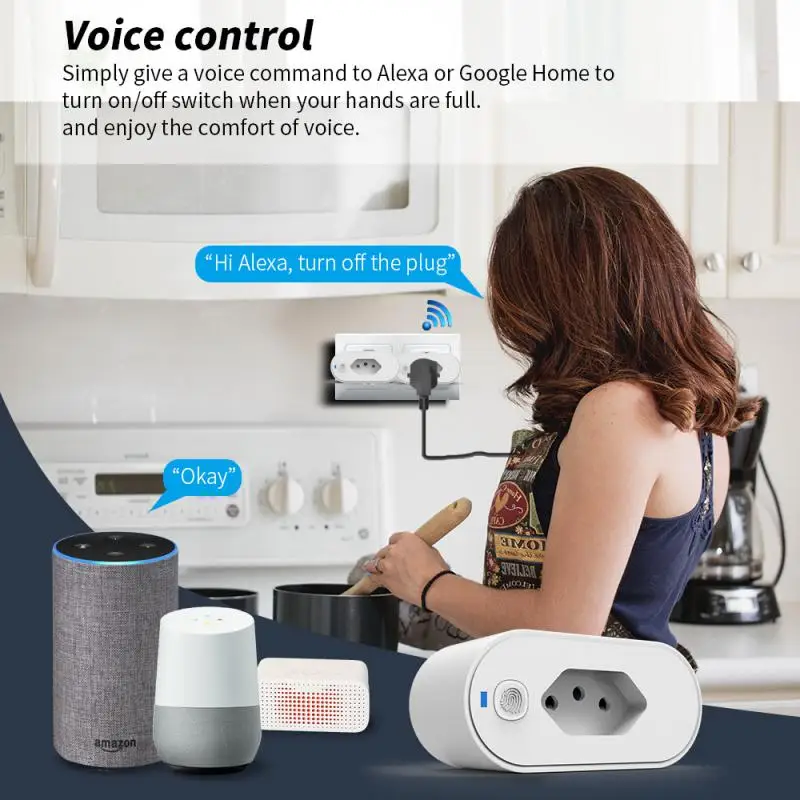 Tuya Wifi Socket Reliable Performance Enhance Your Smart Home Convenient And Multifunctional Easy-to-use Smart Outlets Durable
Tuya Wifi Socket Reliable Performance Enhance Your Smart Home Convenient And Multifunctional Easy-to-use Smart Outlets Durable