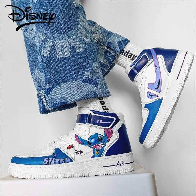 Boy Stitch Sneakers Anime Disney Figure Cartoon Pattern Student Sport Casual Cosplay Footwear Kawaii Child High Top Fashion Gift
Boy Stitch Sneakers Anime Disney Figure Cartoon Pattern Student Sport Casual Cosplay Footwear Kawaii Child High Top Fashion Gift