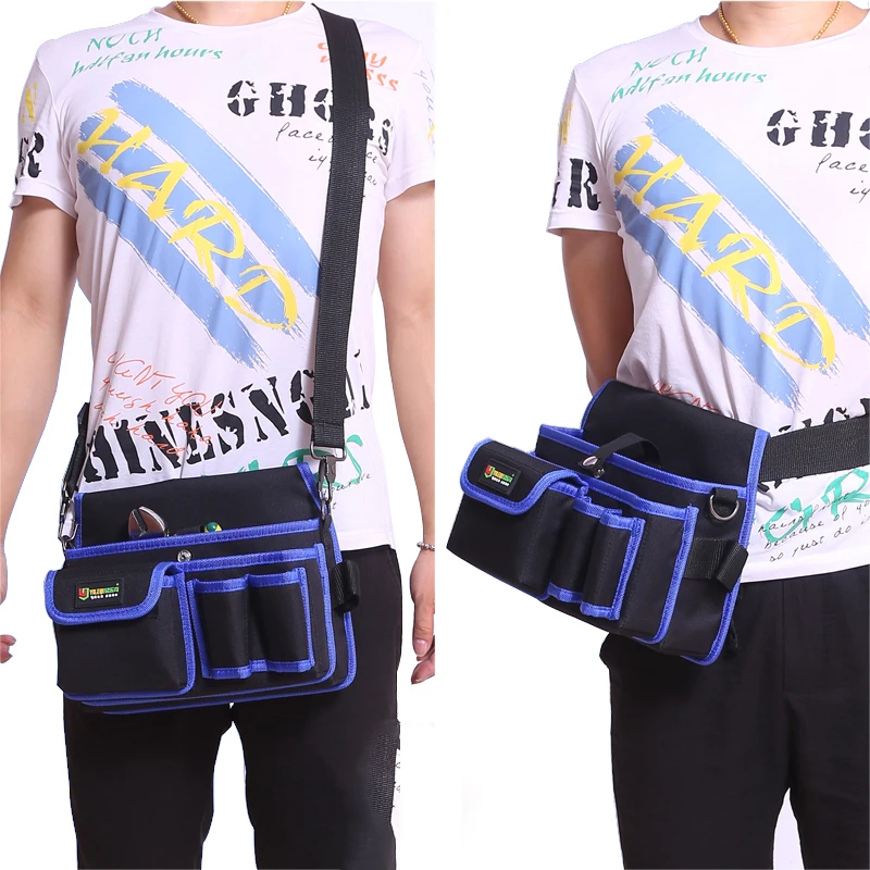600D Oxford Cloth Electrician Waist Tool Bag Wear Resistant Waterproof Maintenance Multi function Hardware Special Tool Bag
600D Oxford Cloth Electrician Waist Tool Bag Wear Resistant Waterproof Maintenance Multi function Hardware Special Tool Bag