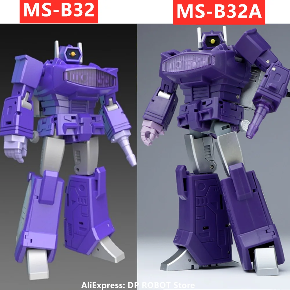 

В наличии, волшебный квадрат-трансформер, искусственная фотография, модель 32, модель MSB32A, мини-экшн-фигурка Shockwave G1, игрушка-робот с коробкой