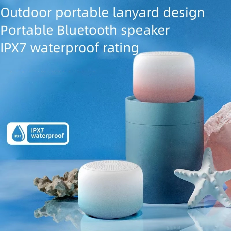 Bathroom waterproof wireless Bluetooth speaker mini portable speaker outdoor sports stereo speaker
Bathroom waterproof wireless Bluetooth speaker mini portable speaker outdoor sports stereo speaker
