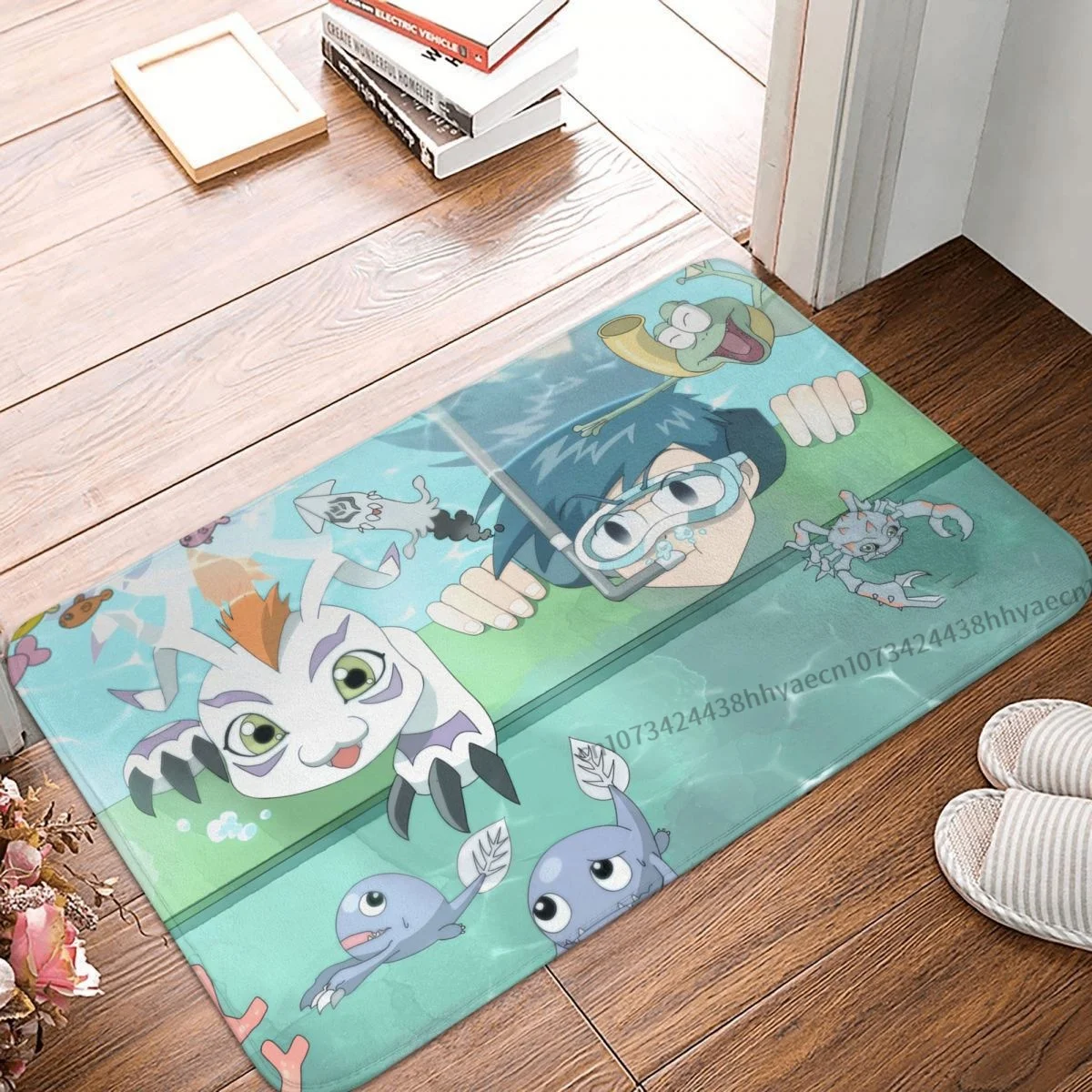 Противоскользящий коврик для ванной Digimon Adventure, коврик для пола в воде, домашний декор
Противоскользящий коврик для ванной Digimon Adventure, коврик для пола в воде, домашний декор