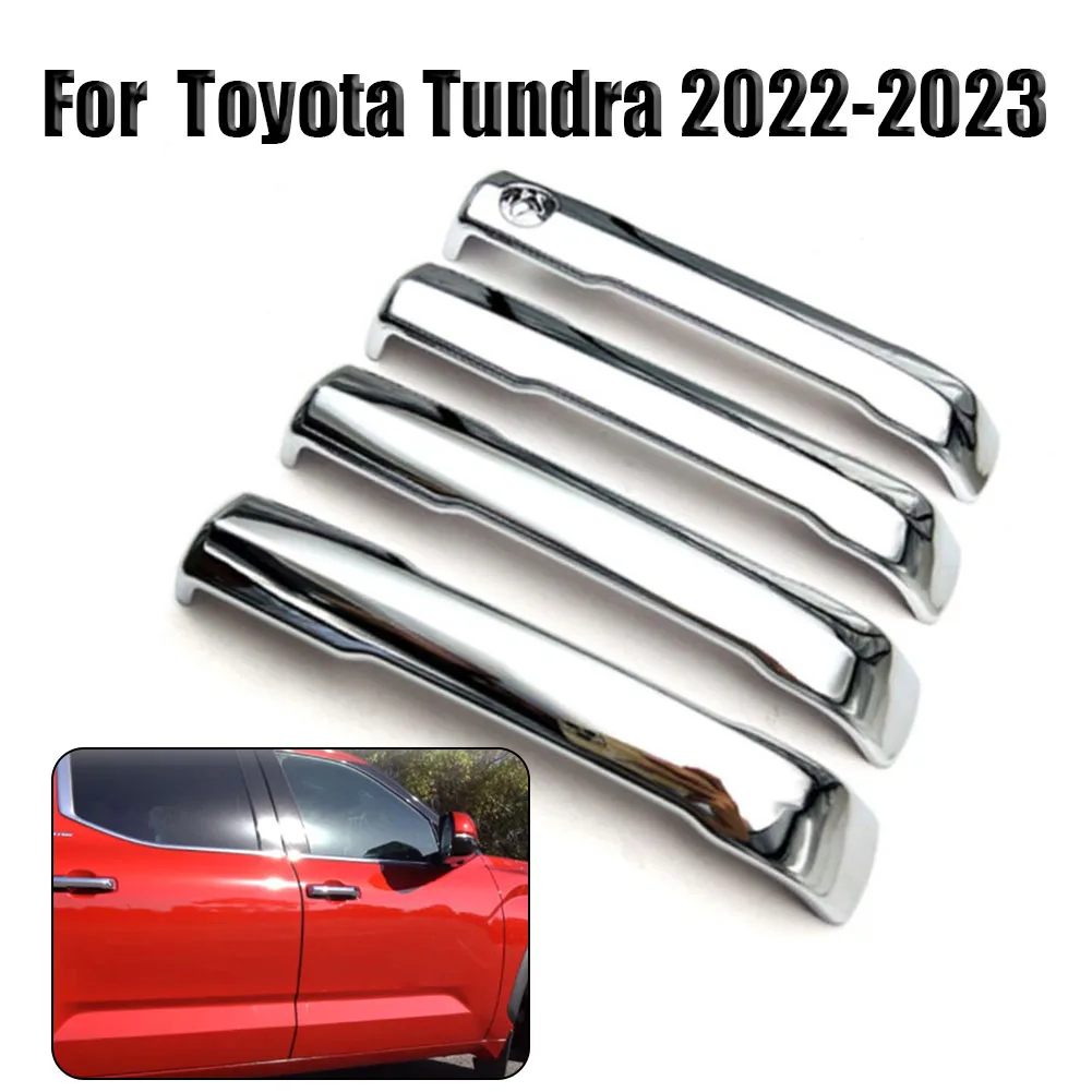 4pcs Chrome Car External Door Handle Cover Trim Shell For Toyota Tundra 2022-2023 Door Handle Cover Cap Protector Accessories
4pcs Chrome Car External Door Handle Cover Trim Shell For Toyota Tundra 2022-2023 Door Handle Cover Cap Protector Accessories