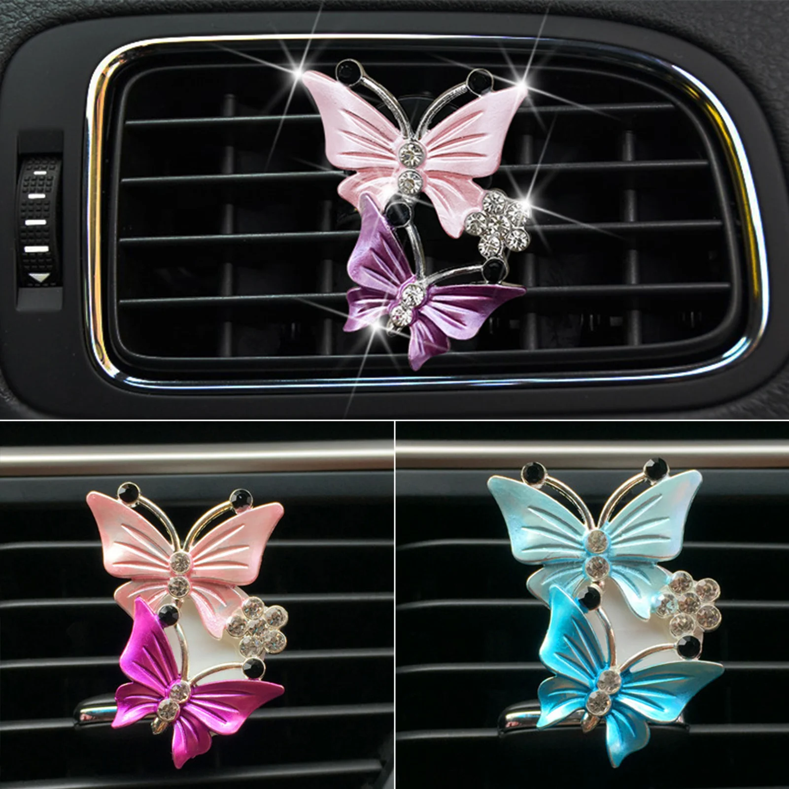 Car Vent Clips Butterfly Car Air Fresheners Vent Clips Air Outlet Freshener Perfume Clip Car Air Vent Clip Charm Car Accessories
Car Vent Clips Butterfly Car Air Fresheners Vent Clips Air Outlet Freshener Perfume Clip Car Air Vent Clip Charm Car Accessories