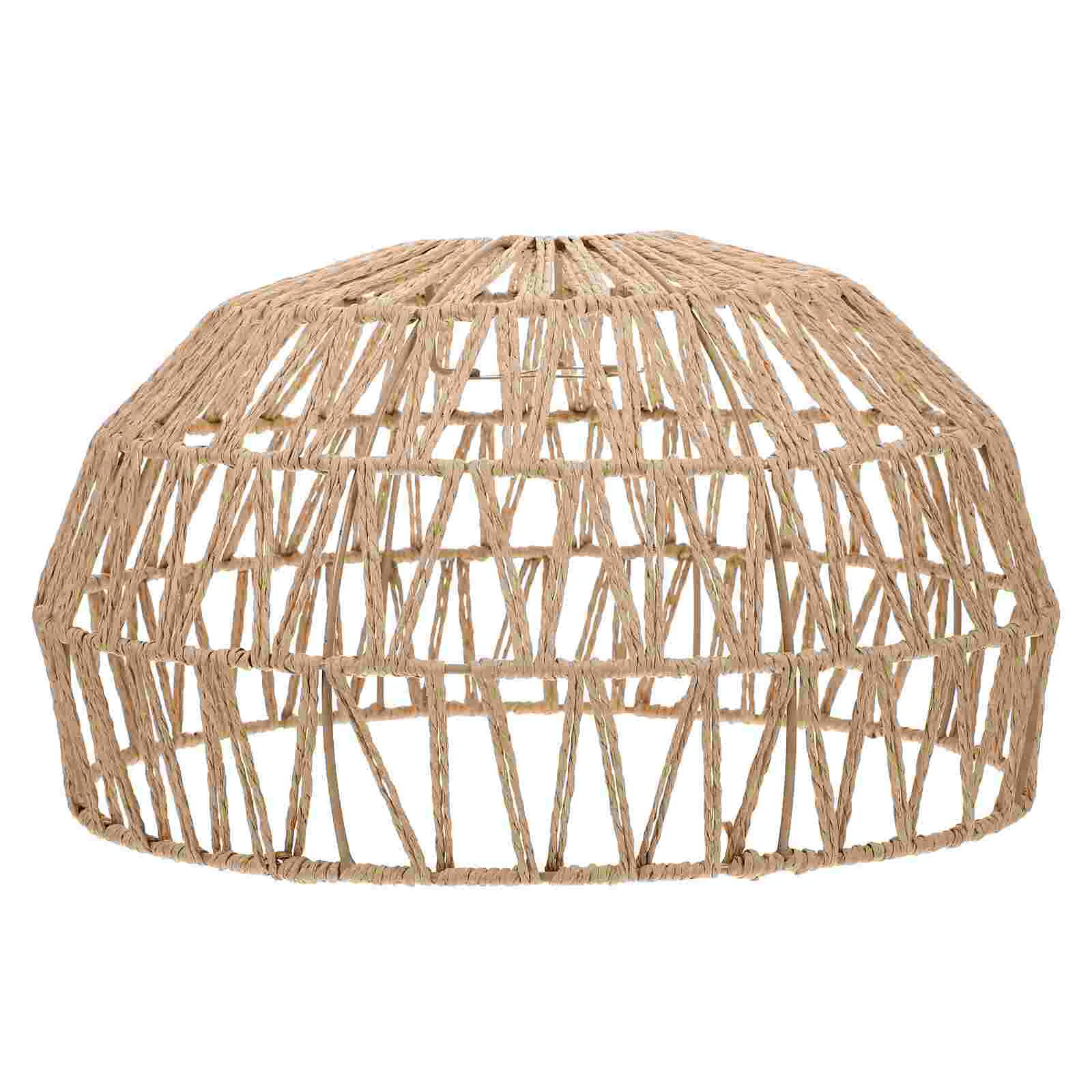 Shade Lamp Light Lampshade Cover Pendant Rattan Chandelier Ceiling Wicker Woven Bulb Shades Guard Hanging Farmhouse Cage Covers
Shade Lamp Light Lampshade Cover Pendant Rattan Chandelier Ceiling Wicker Woven Bulb Shades Guard Hanging Farmhouse Cage Covers