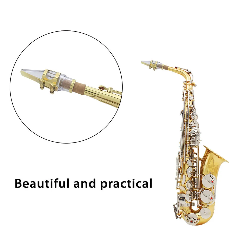 Professional Alto Saxophone Transparent Mouthpiece For Sax Playing Jazz Music Music Instruments Saxophone Accessories
Professional Alto Saxophone Transparent Mouthpiece For Sax Playing Jazz Music Music Instruments Saxophone Accessories