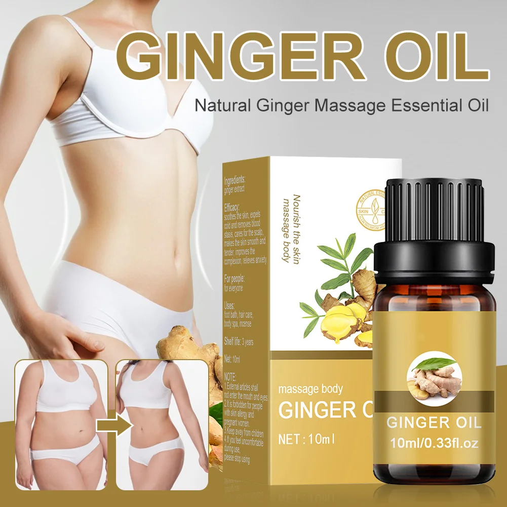 Natural Abdomen Ginger Massage Essential Oil Full Body Slimming Oil Fat Burning Weight Loss Body Relief Soothing Therapy Oil
Natural Abdomen Ginger Massage Essential Oil Full Body Slimming Oil Fat Burning Weight Loss Body Relief Soothing Therapy Oil