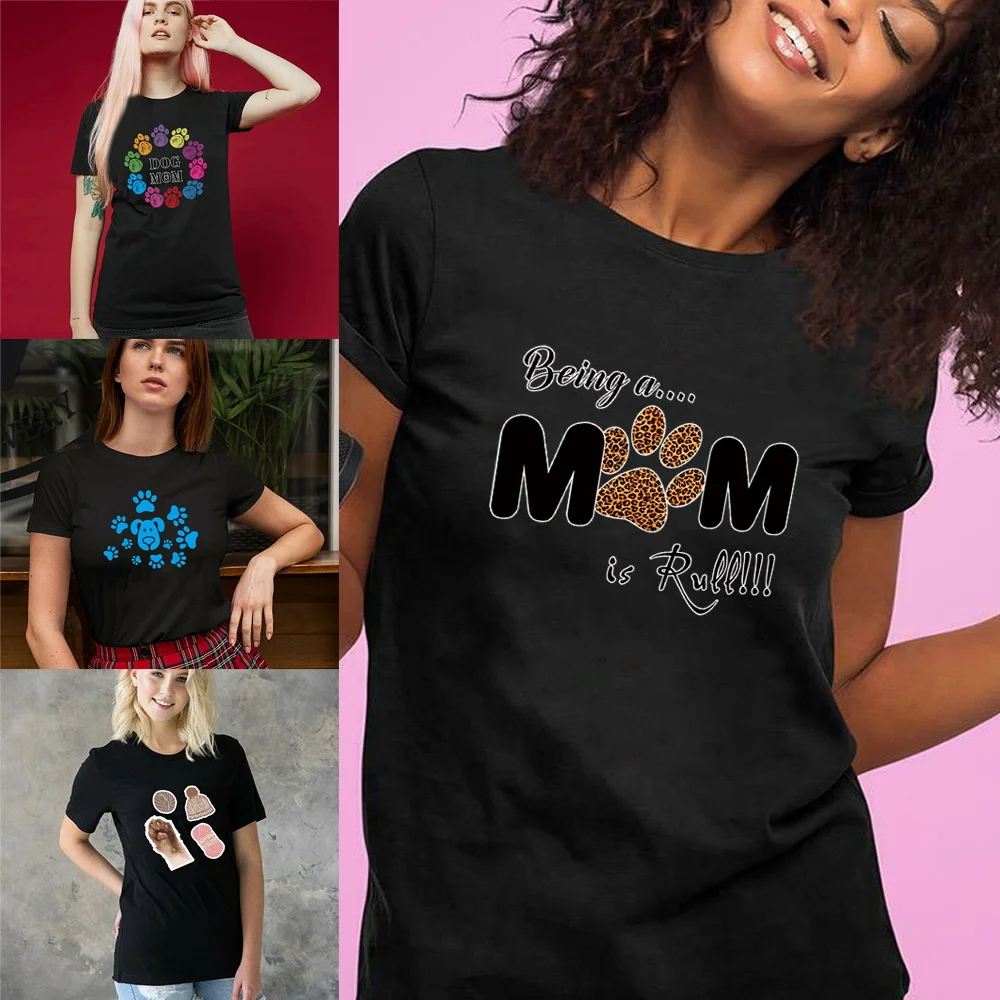 Footprints Printed Short Sleeve Tshirt Fashion Crewneck Pullover Casual Summer Breathable T Shirts All-match Commuter Streetwear
Footprints Printed Short Sleeve Tshirt Fashion Crewneck Pullover Casual Summer Breathable T Shirts All-match Commuter Streetwear