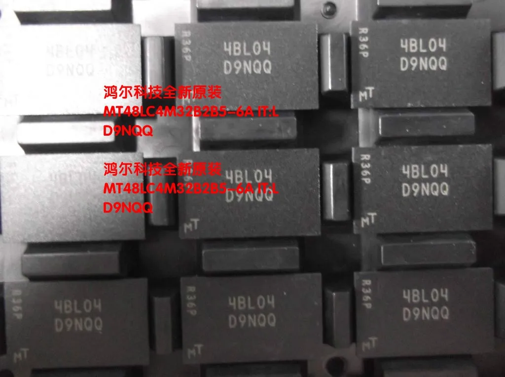1PCS/lot MT48LC4M32B2B5-6A IT:G BGA90 D9NQQ MT48LC4M32B2B5 48LC4M32B2B5 48LC4M32B2 100% original fast delivery in stock
1PCS/lot MT48LC4M32B2B5-6A IT:G BGA90 D9NQQ MT48LC4M32B2B5 48LC4M32B2B5 48LC4M32B2 100% original fast delivery in stock