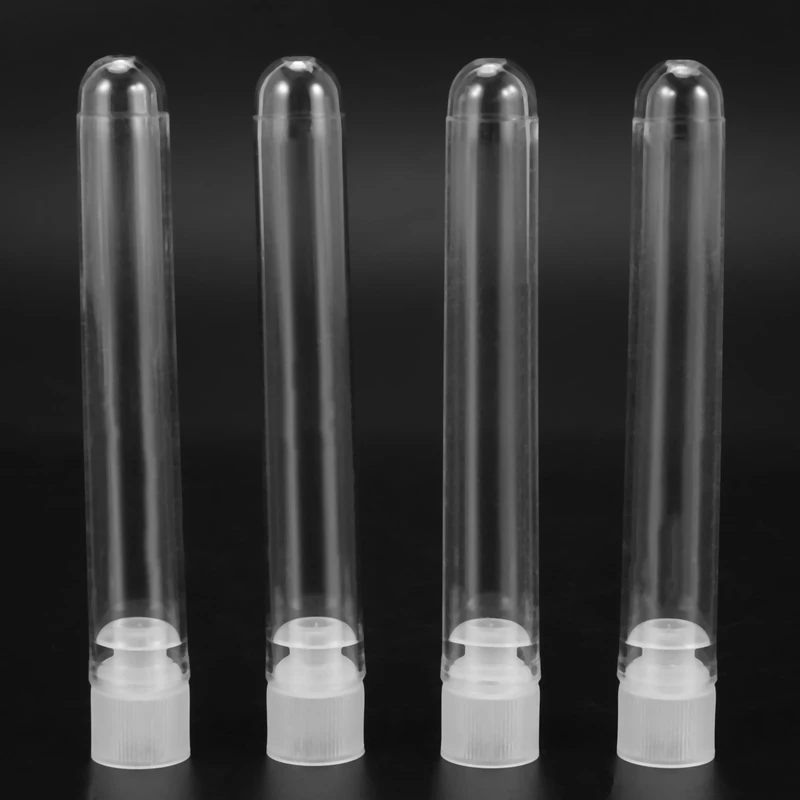200Pcs Clear Plastic Test Tubes With White Screw Caps Sample Containers Bottles Push Caps 12X75mm
200Pcs Clear Plastic Test Tubes With White Screw Caps Sample Containers Bottles Push Caps 12X75mm