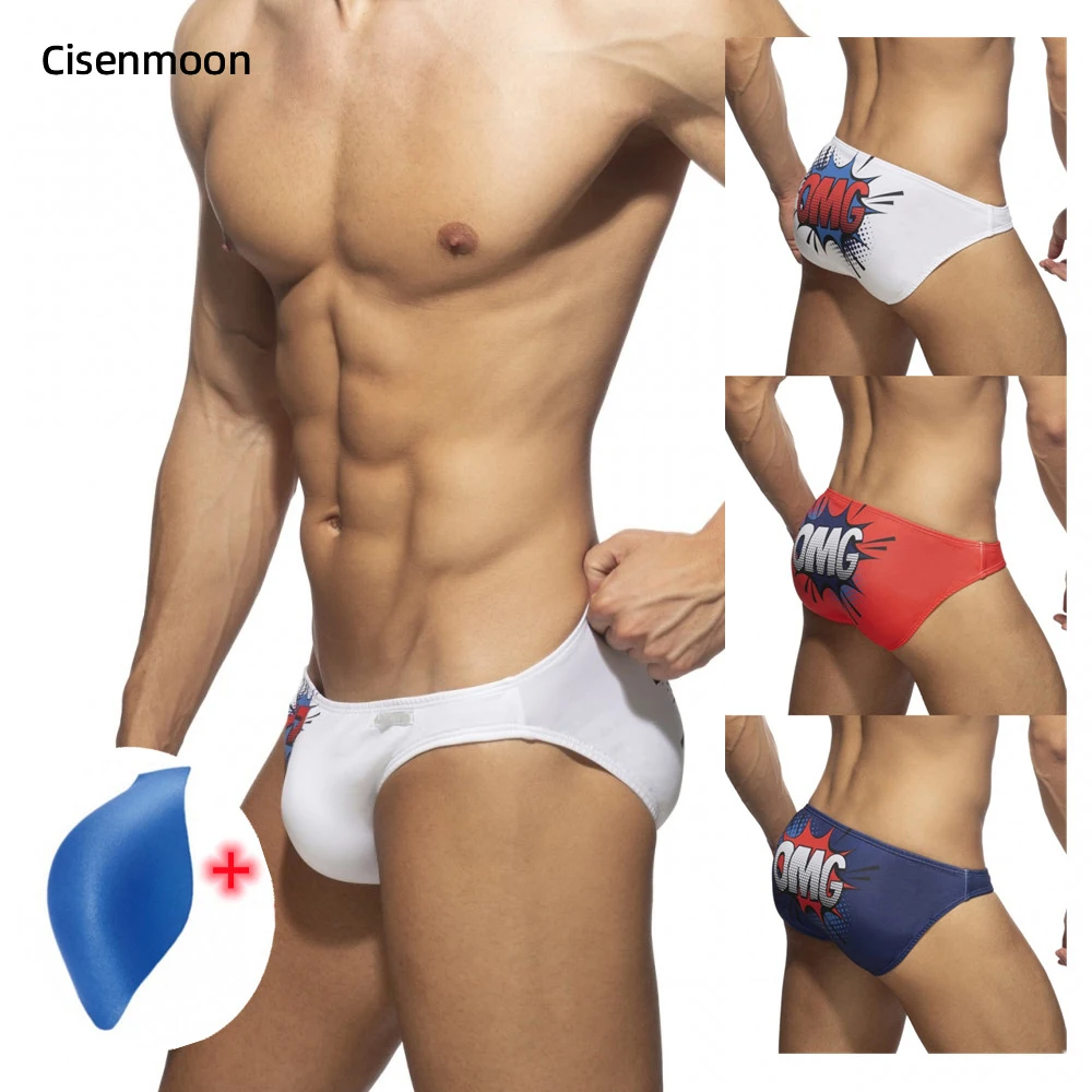 Man Beach Fashion Trunks Sexy Men's Shorts With Push Pad Sexy Swimming Trunks Male Sports Shorts Swimwear Brief Summer Swimsuit
Man Beach Fashion Trunks Sexy Men's Shorts With Push Pad Sexy Swimming Trunks Male Sports Shorts Swimwear Brief Summer Swimsuit
