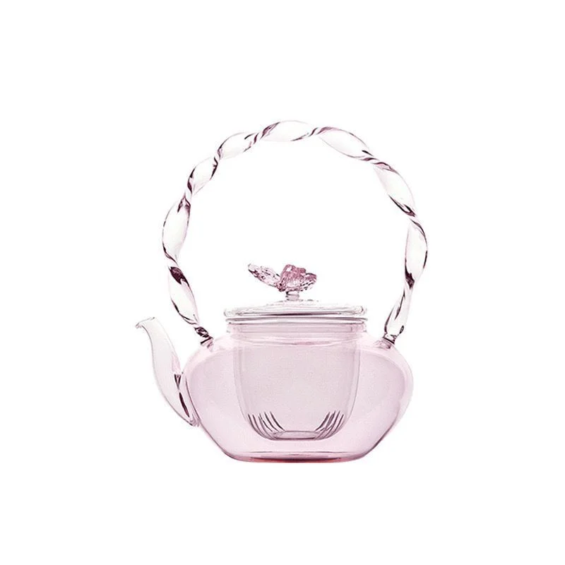 Teapots Glass Borosilicate Transparent Heat-resistant Romantic European Style Lead-free Manual Wire Drawing Process High Quality
Teapots Glass Borosilicate Transparent Heat-resistant Romantic European Style Lead-free Manual Wire Drawing Process High Quality
