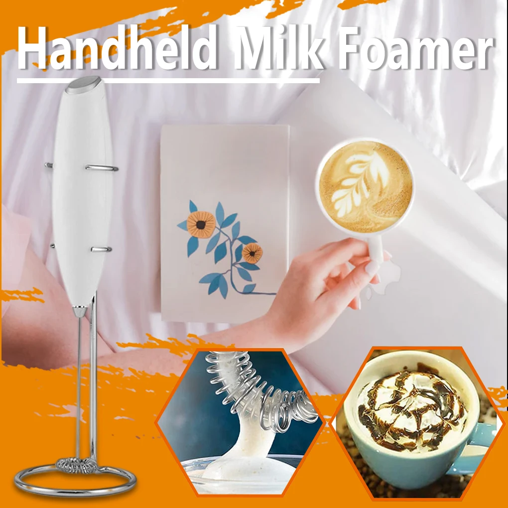 Kitchen Electric Foam Maker Handheld Egg Mixer Milk Frother Battery Operated Drink Making Whisk Coffee Bar
Kitchen Electric Foam Maker Handheld Egg Mixer Milk Frother Battery Operated Drink Making Whisk Coffee Bar
