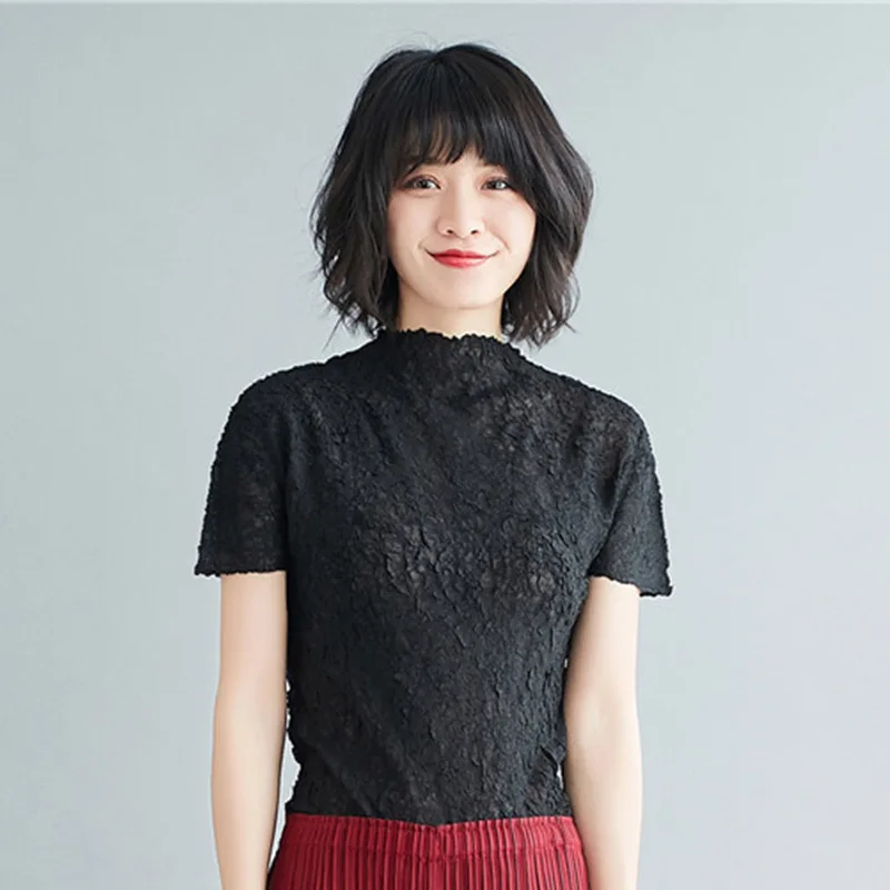 Летняя Новинка 2022, женская футболка миаке со складками, универсальный модный темпераментный Тонкий Топ, новая Корейская версия
Летняя Новинка 2022, женская футболка миаке со складками, универсальный модный темпераментный Тонкий Топ, новая Корейская версия