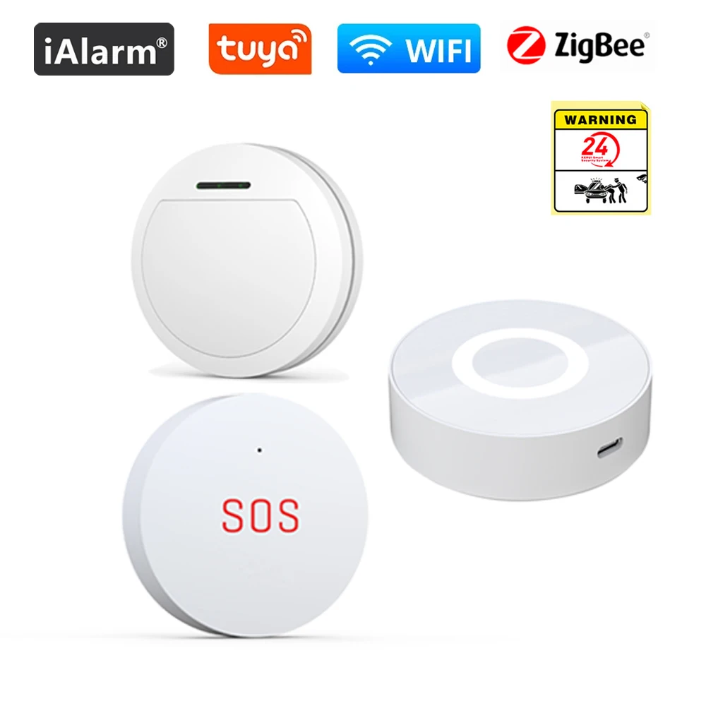 iAlarm G02 Tuya smart home life linkage Zigbee Gateway SOS Emergency Panic Button Leakage Alarm Infrared Detector Sensor sensors
iAlarm G02 Tuya smart home life linkage Zigbee Gateway SOS Emergency Panic Button Leakage Alarm Infrared Detector Sensor sensors