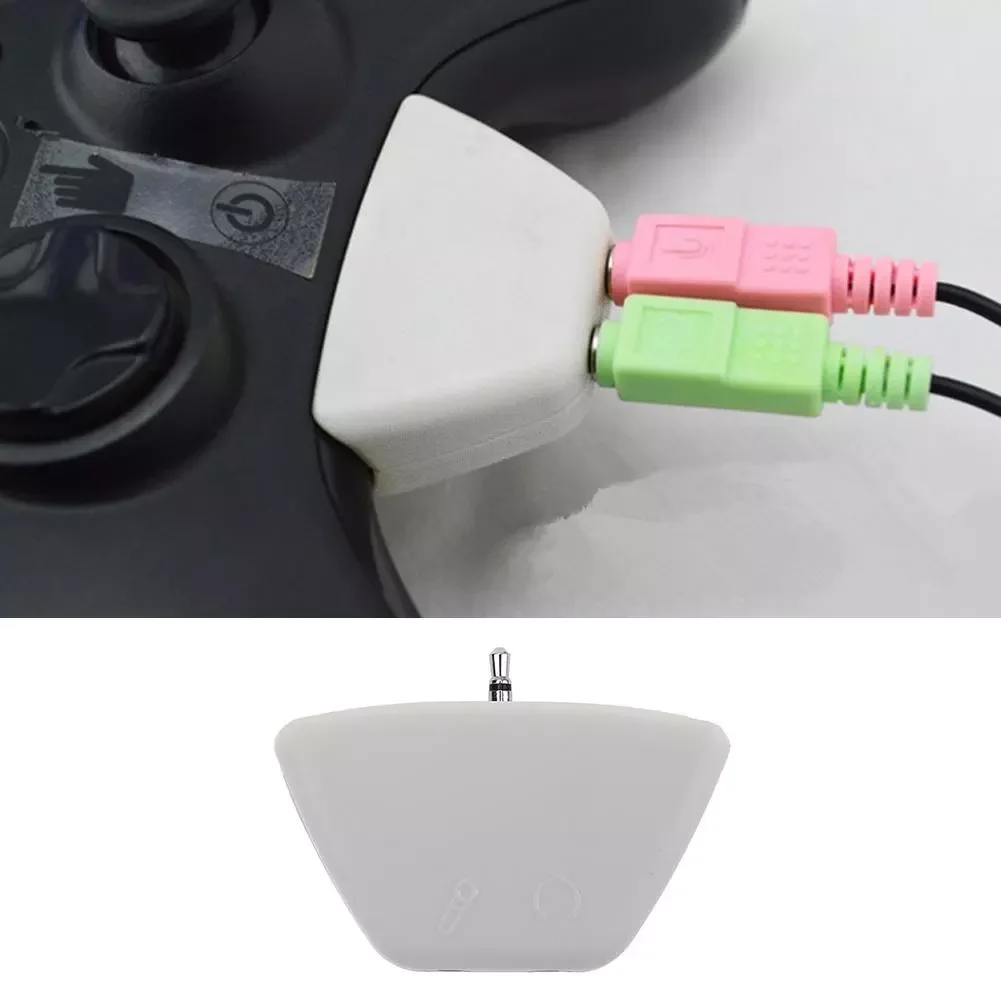 3.5mm Jack Micphone Earphone to 2.5mm Audio Adapter Converter For Microsoft Xbox 360 Controller Gamepad Headphone Adapter
3.5mm Jack Micphone Earphone to 2.5mm Audio Adapter Converter For Microsoft Xbox 360 Controller Gamepad Headphone Adapter