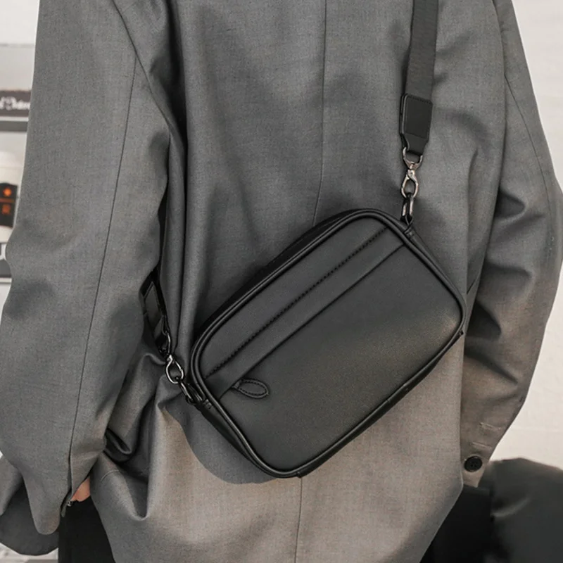 Casual Solid Male Crossbody Messenger Bag Men PU Leather Shoulder Bag Handbag Cross Body Bag 2023 New
Casual Solid Male Crossbody Messenger Bag Men PU Leather Shoulder Bag Handbag Cross Body Bag 2023 New