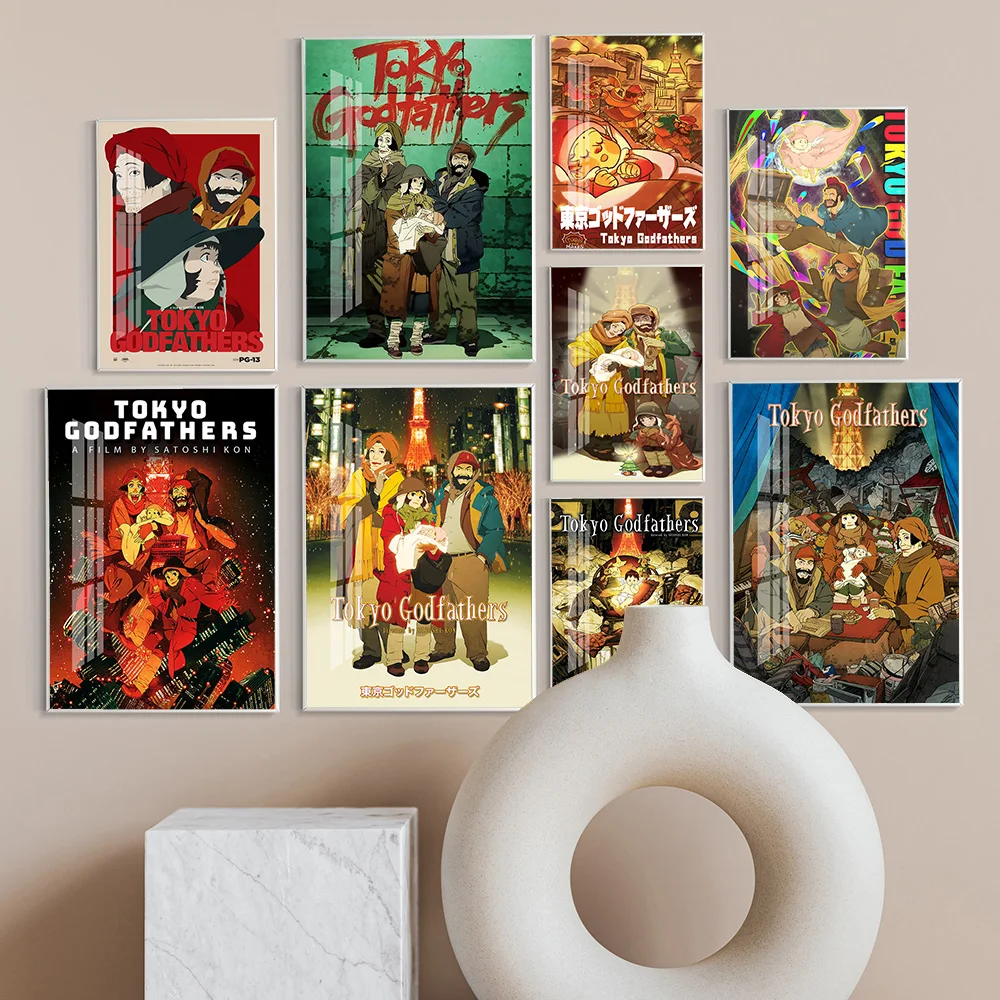 Tokyo Godfathers Japanese Anime Poster Cartoon Manga Wall Art Print Stickers Modern Canvas Painting Decor
Tokyo Godfathers Japanese Anime Poster Cartoon Manga Wall Art Print Stickers Modern Canvas Painting Decor