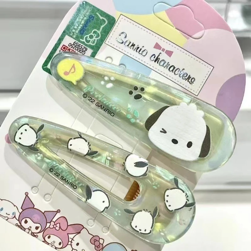 Sanrio серия заколки для волос Kawaii Cinnamoroll Kuromi My Melody Милая мультяшная девочка сердце зажим Рождество День рождения подарок для детей
Sanrio серия заколки для волос Kawaii Cinnamoroll Kuromi My Melody Милая мультяшная девочка сердце зажим Рождество День рождения подарок для детей
