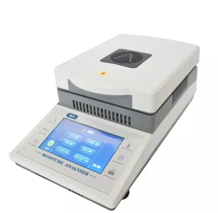 50g/0.001g Touch screen electronic halogen moisture analyzer Grain moisture analyzer meter
50g/0.001g Touch screen electronic halogen moisture analyzer Grain moisture analyzer meter