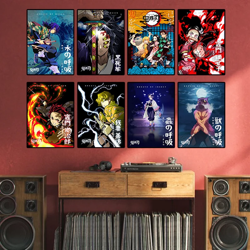Classic Japanese Cartoon Anime Demon Slayer Quality Canvas Painting Posters Study Kids Room Living Art Home Wall Decor Picture
Classic Japanese Cartoon Anime Demon Slayer Quality Canvas Painting Posters Study Kids Room Living Art Home Wall Decor Picture