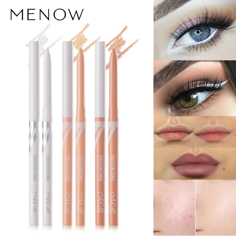 Multi-Purpose Makeup Pen White Eyeliner Concealer Lower Eyelid Pen Rotatable long lasting Automatic Core Out P213 Makeup 2022
Multi-Purpose Makeup Pen White Eyeliner Concealer Lower Eyelid Pen Rotatable long lasting Automatic Core Out P213 Makeup 2022