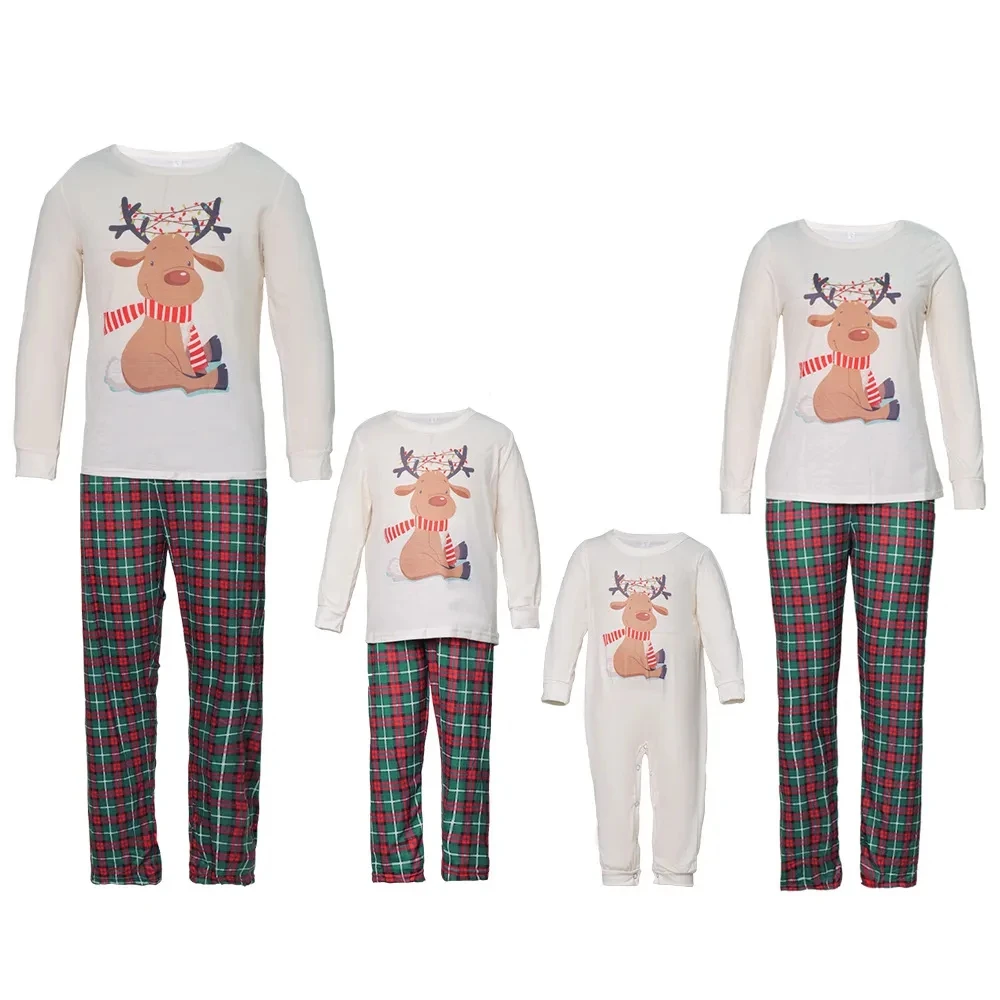 Xmas Pjs Couples Mommy Daughter Family Matching Clothes Set Outfit Mother Father Kids Child Baby Christmas Pajamas White Plaid
Xmas Pjs Couples Mommy Daughter Family Matching Clothes Set Outfit Mother Father Kids Child Baby Christmas Pajamas White Plaid