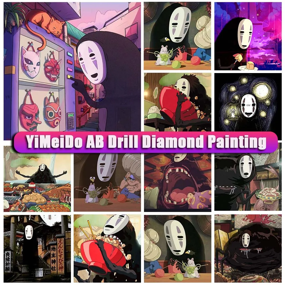YIMEIDO Zipper Bag AB Diamond Painting Anime Full Drill Diamond Mosaic Cartoon DIY Embroidery Cross Stitch Home Decoration Art
YIMEIDO Zipper Bag AB Diamond Painting Anime Full Drill Diamond Mosaic Cartoon DIY Embroidery Cross Stitch Home Decoration Art