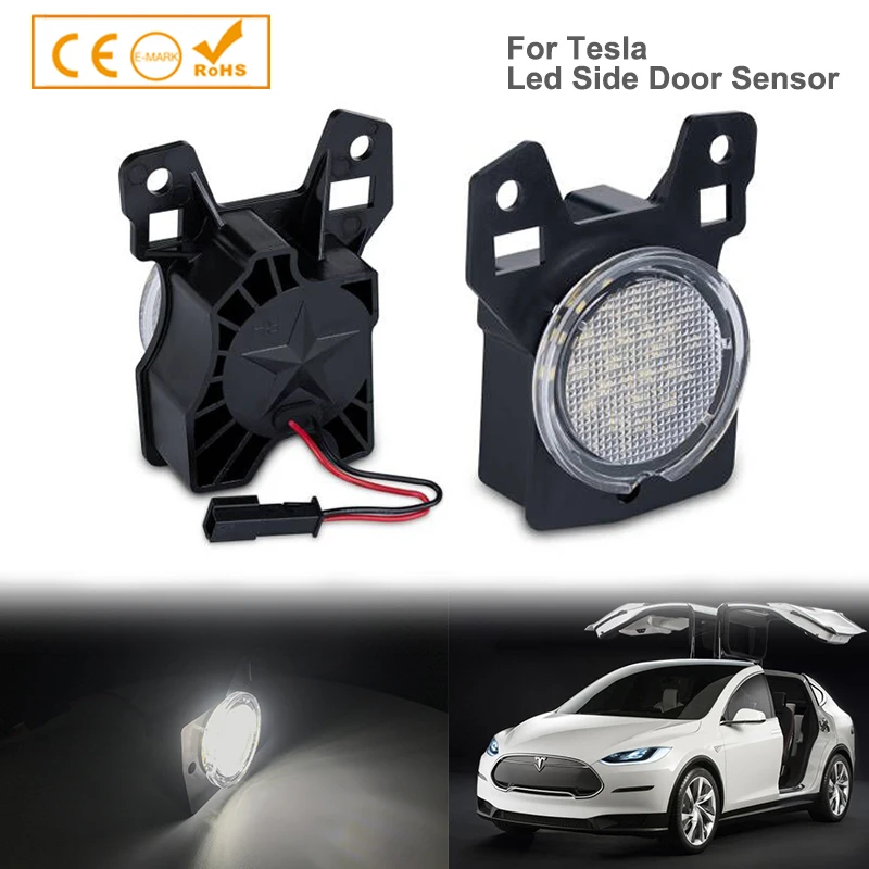 2pcs New OEM For Tesla Model X 2015 Falcon Left & Right Door Welcome Lamp Led Car Door Step Light 1036642-00-B
2pcs New OEM For Tesla Model X 2015 Falcon Left & Right Door Welcome Lamp Led Car Door Step Light 1036642-00-B