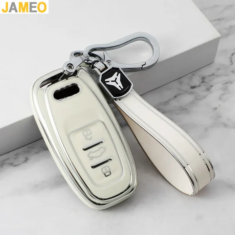 Чехол для автомобильного ключа из ТПУ с гальваническим покрытием для Audi Q3 Q5 Q7 S4 S5 S6 S7 S8 R8 TT A1 A3 A4 A5 A6 A7 A8
Чехол для автомобильного ключа из ТПУ с гальваническим покрытием для Audi Q3 Q5 Q7 S4 S5 S6 S7 S8 R8 TT A1 A3 A4 A5 A6 A7 A8