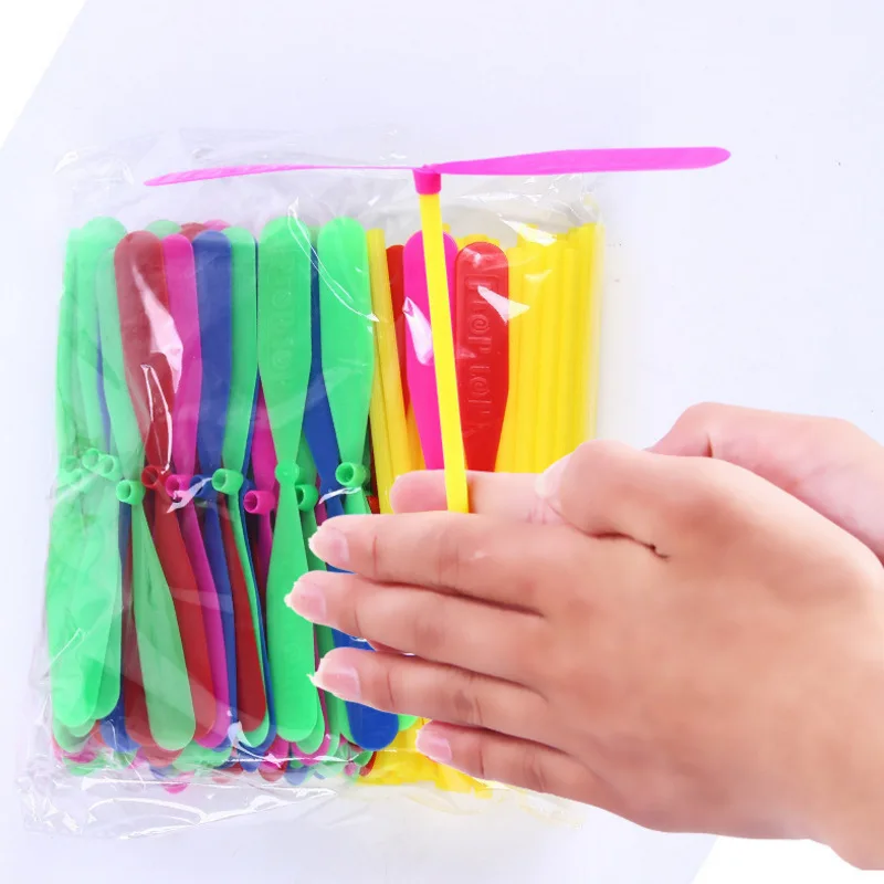 50pcs Novelty Plastic Bamboo Dragonfly Propeller Outdoor Classic Toy Kid Gift Rotating Flying Arrow Multicolor Random Color
50pcs Novelty Plastic Bamboo Dragonfly Propeller Outdoor Classic Toy Kid Gift Rotating Flying Arrow Multicolor Random Color