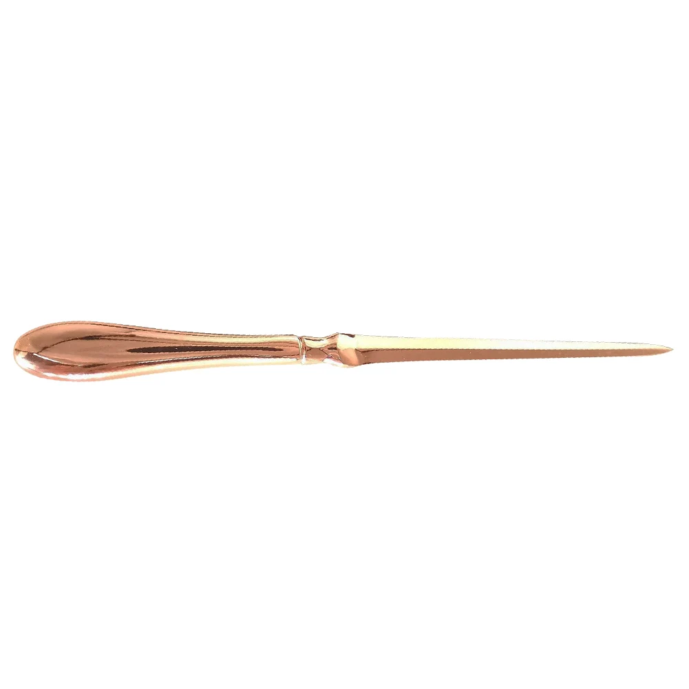 Paper Cutting Durable Letter Opener Stationery Safe Blades Portable Manual Envelope Slitter School Zinc Alloy Rose Gold Artistic
Paper Cutting Durable Letter Opener Stationery Safe Blades Portable Manual Envelope Slitter School Zinc Alloy Rose Gold Artistic
