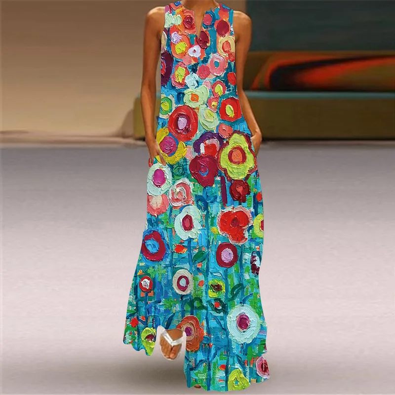 Boho Tiger Print Summer Beach Dress V-neck Elegant Maxi Dress Spring Party Vacation Dress 2022 Long Dress Fashion Vestido Dress
Boho Tiger Print Summer Beach Dress V-neck Elegant Maxi Dress Spring Party Vacation Dress 2022 Long Dress Fashion Vestido Dress